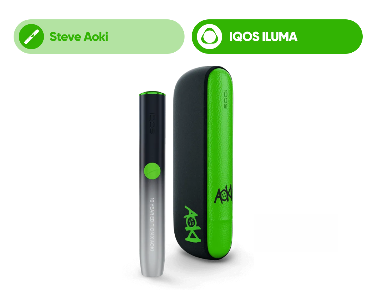 IQOS ILUMA x Steve Aoki