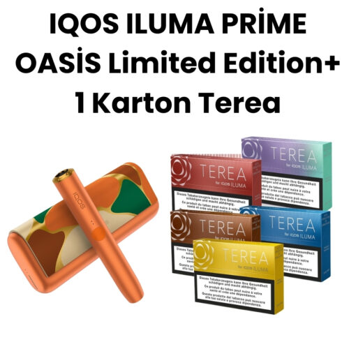 QOS ILUMA PRİME OASİS Limited Edition + 1 Karton Terea Kampanyası