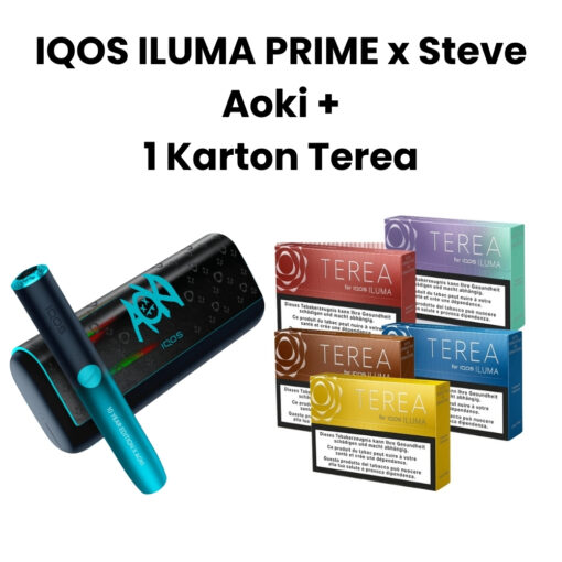 IQOS ILUMA PRIME x Steve Aoki 1 Karton Terea Kampanyası