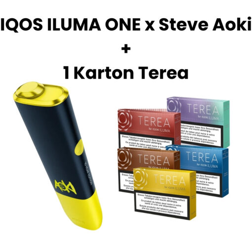 IQOS ILUMA ONE x Steve Aoki + 1 Karton Terea Kampanyası